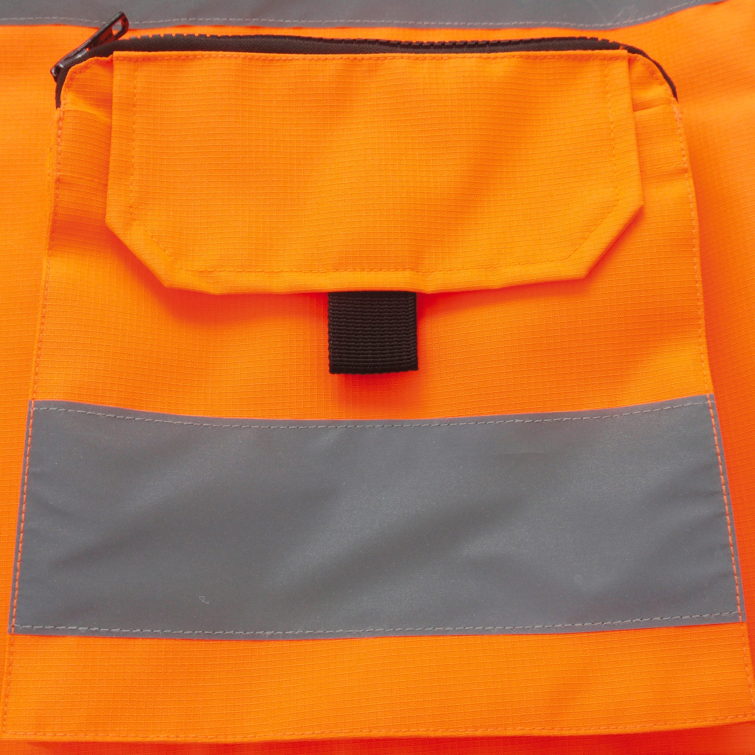 Gilet haute visibilité rip stop en situation