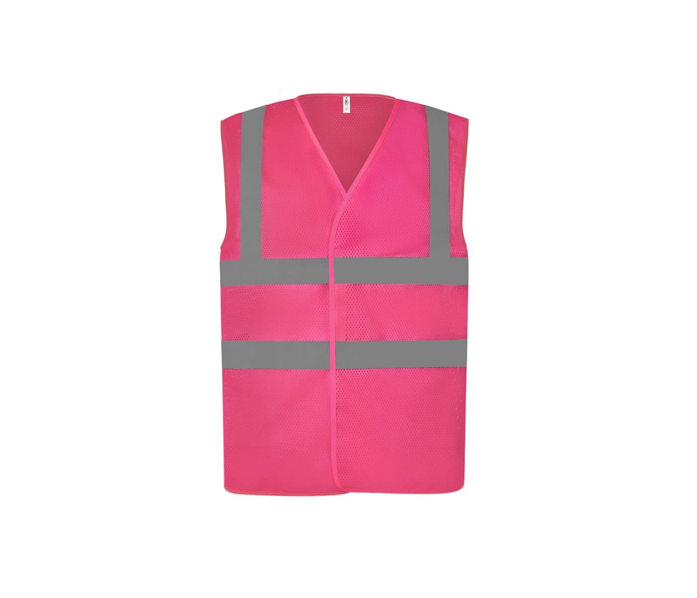 TOP COOL OPEN MESH 2 BAND AND BRACES WAISTCOAT coloris Rose