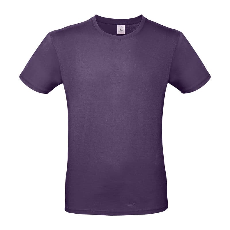 B&C #E150 UNISEX T-SHIRT coloris Violet éclatant