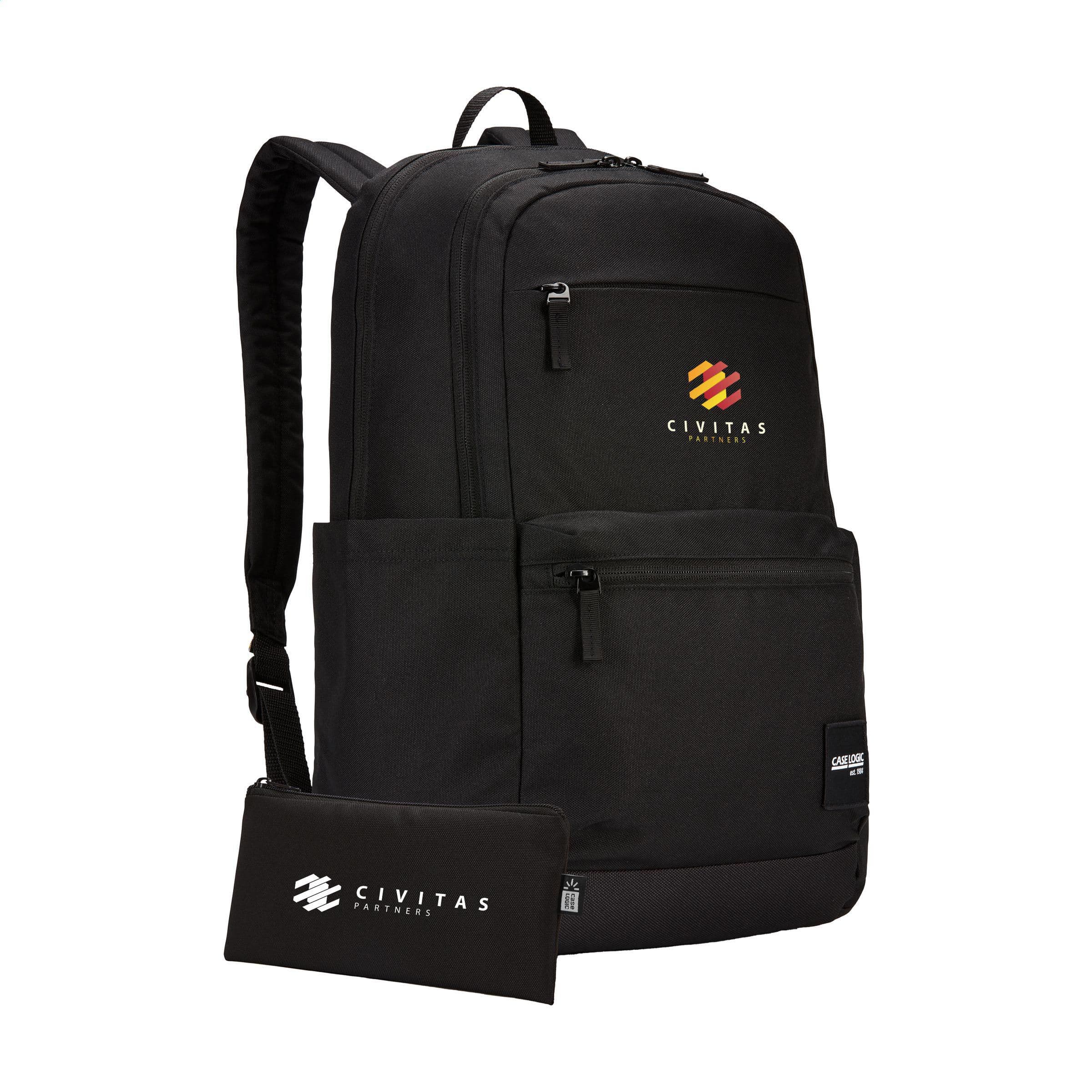 Sac à dos pour ordinateur portable Case Logic Uplink recyclé 15,6 pouces en situation