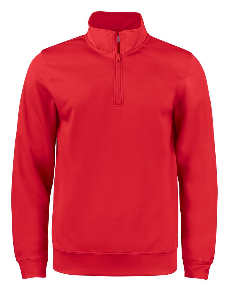 Clique Basic Active Half Zip Junior coloris Rouge