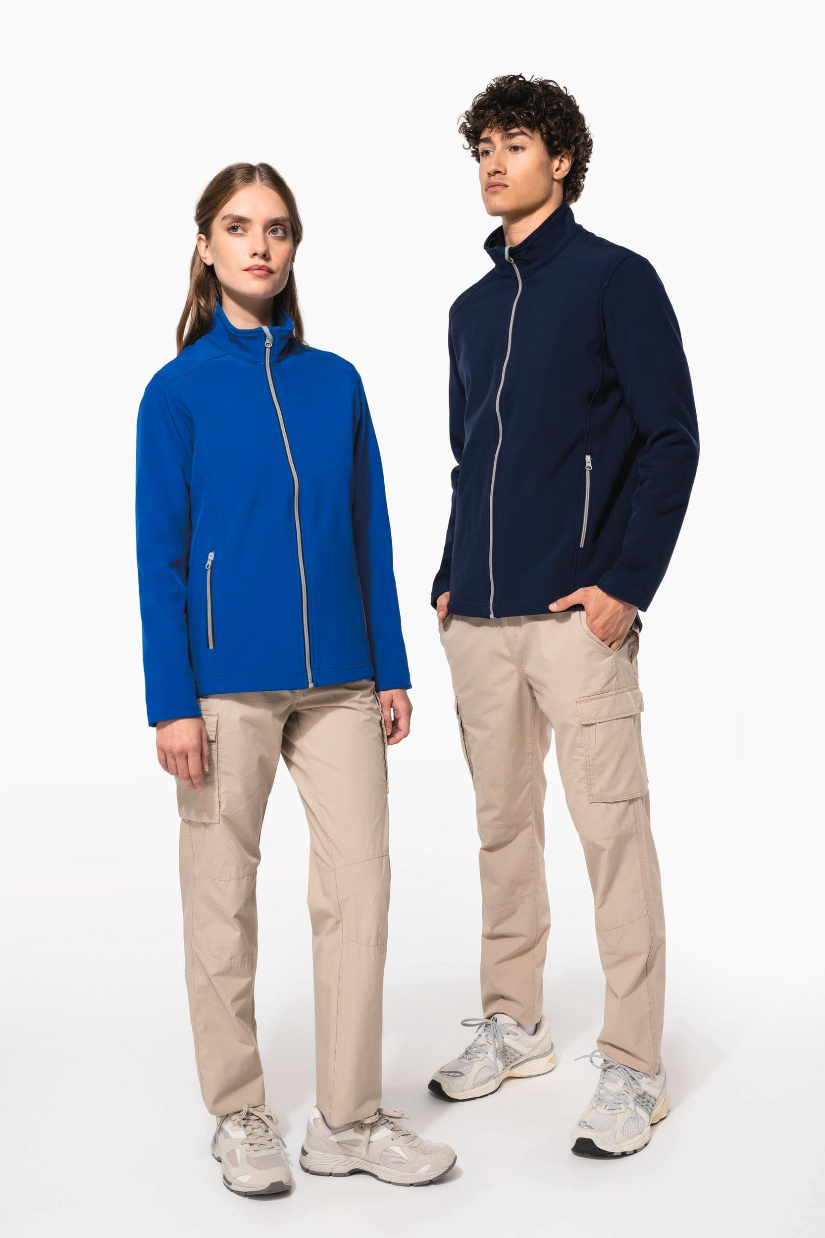 Veste Softshell 2 couches femme en situation
