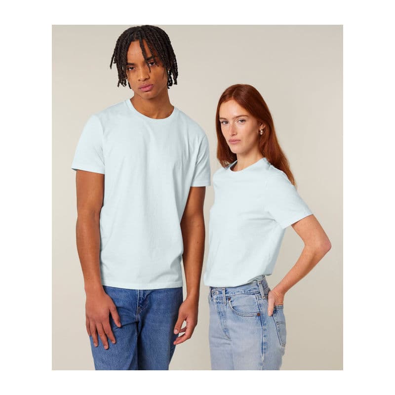 Crafter unisex t-shirt coloris Bleu glacier