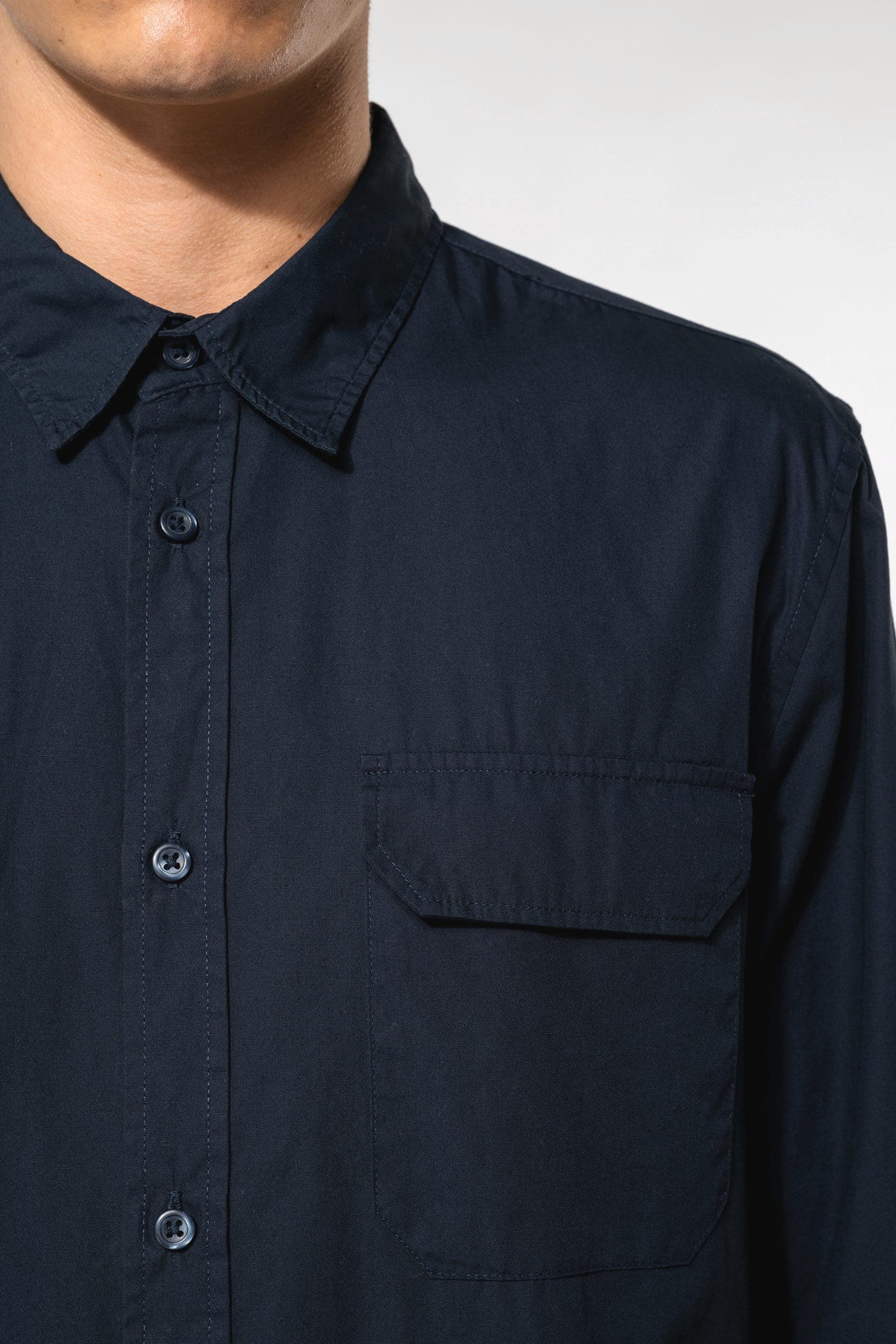 Chemise safari manches longues homme en situation