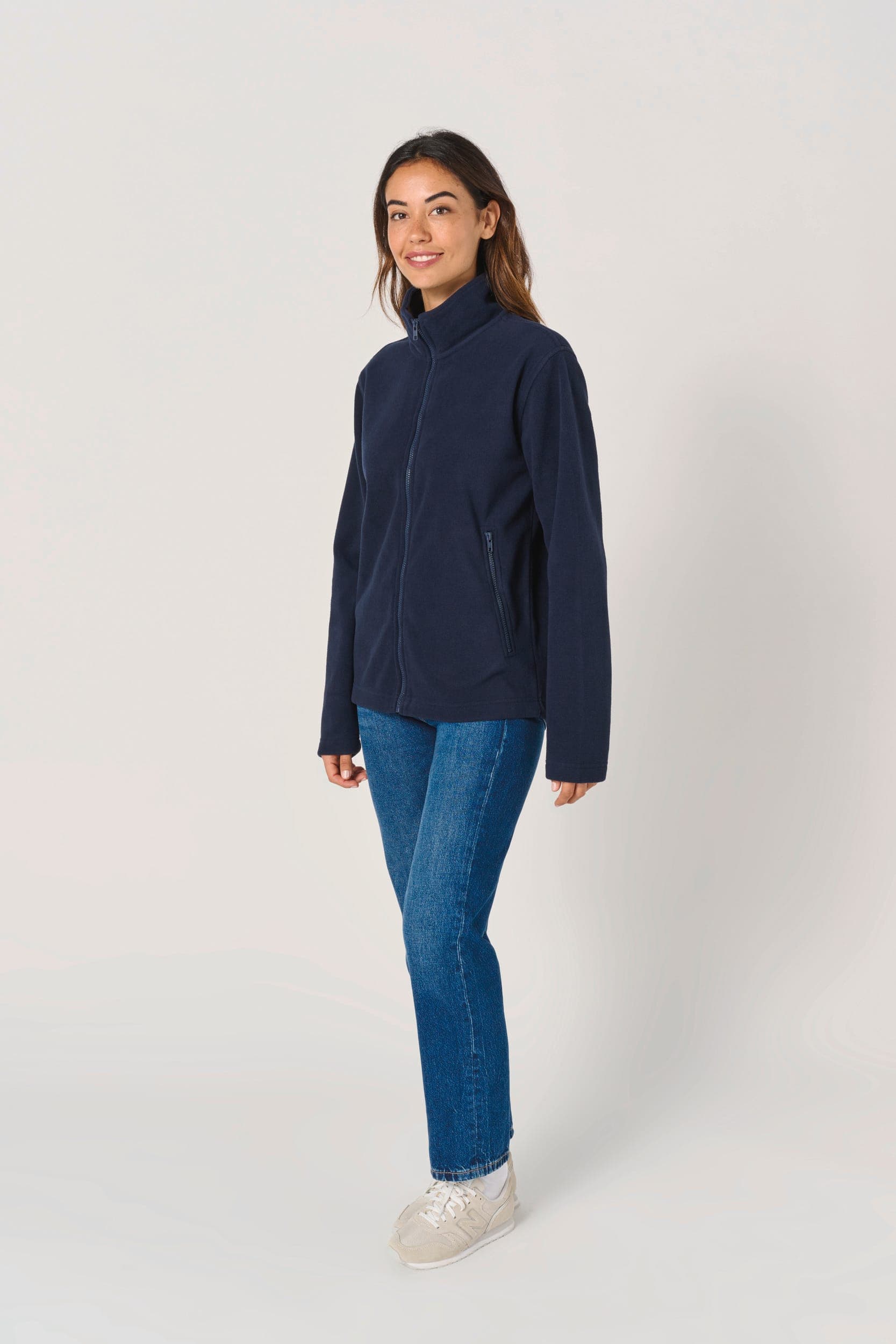 Veste polaire unisexe en situation