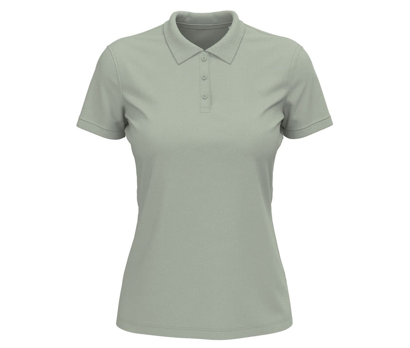 LUX POLO WOMEN coloris Gris doux