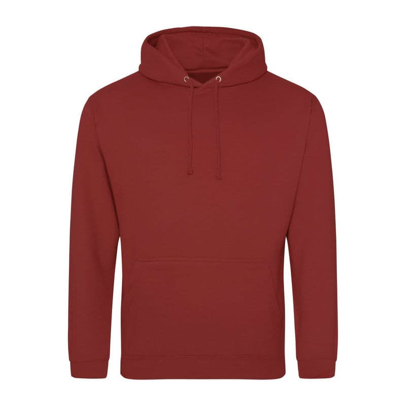 COLLEGE HOODIE coloris Brique