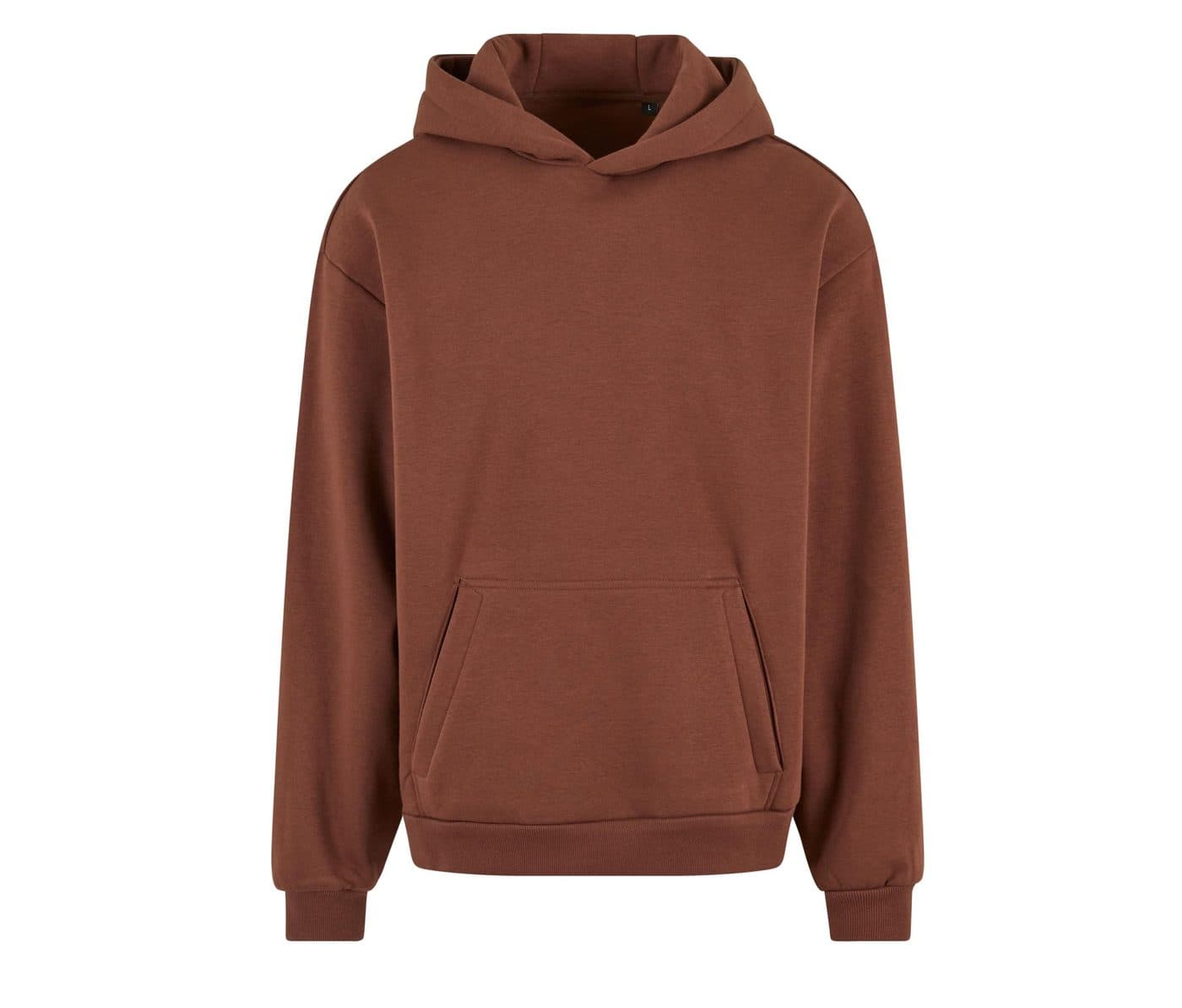 OVERSIZED HOODY coloris Marron chocolat
