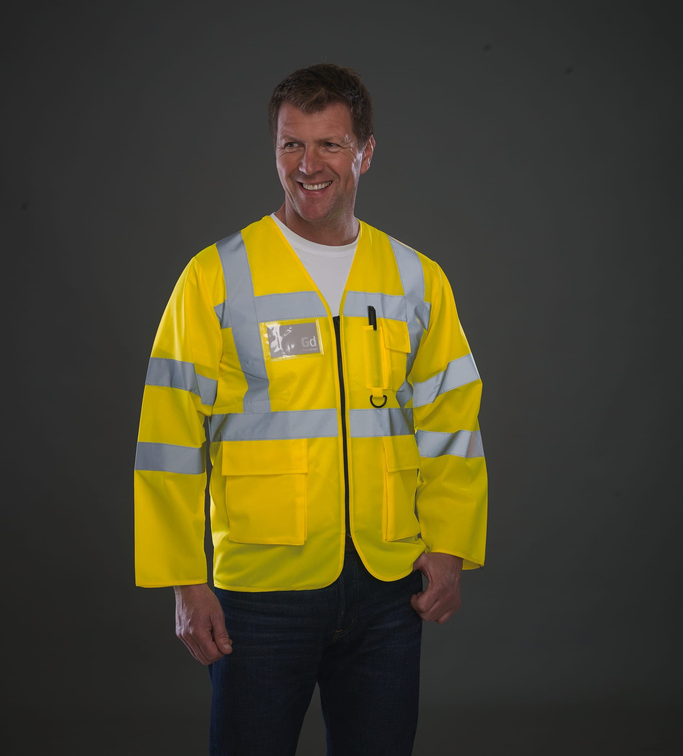 Veste haute visibilité en situation