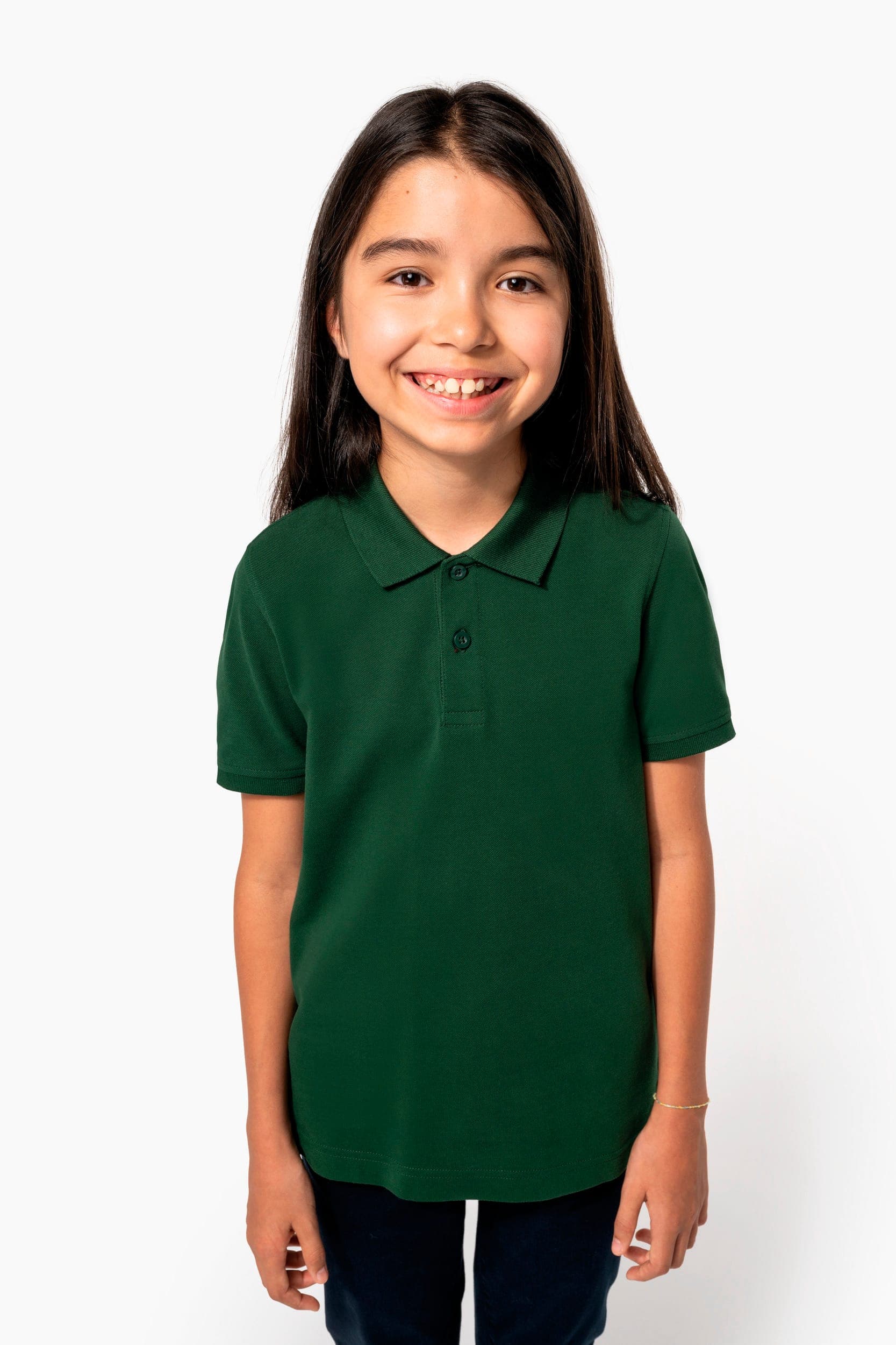 Polo piqué Bio180 enfant en situation