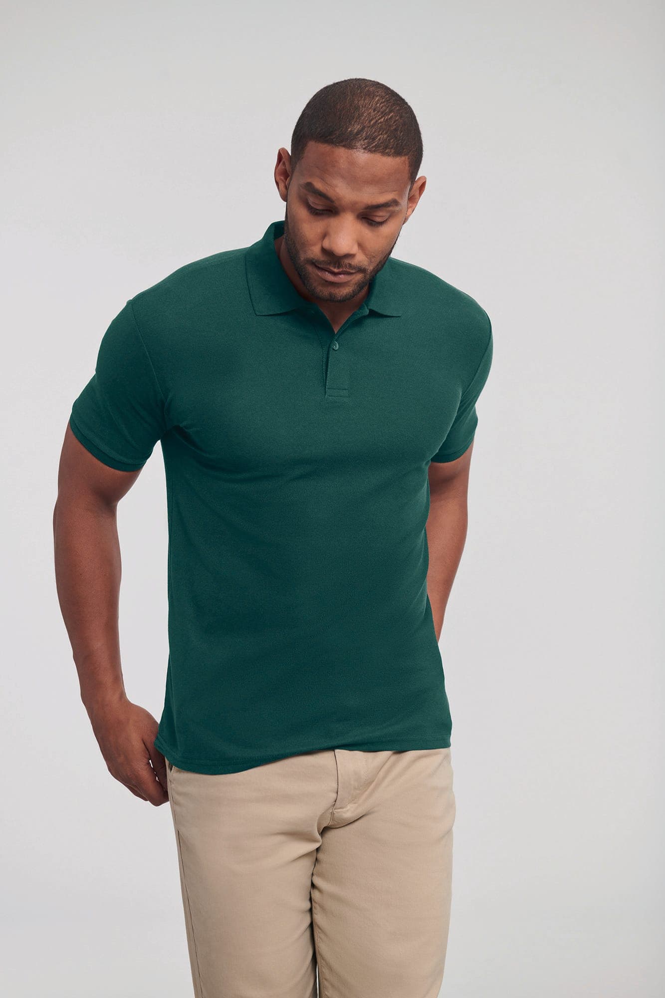 Polo homme Authentic Eco en situation