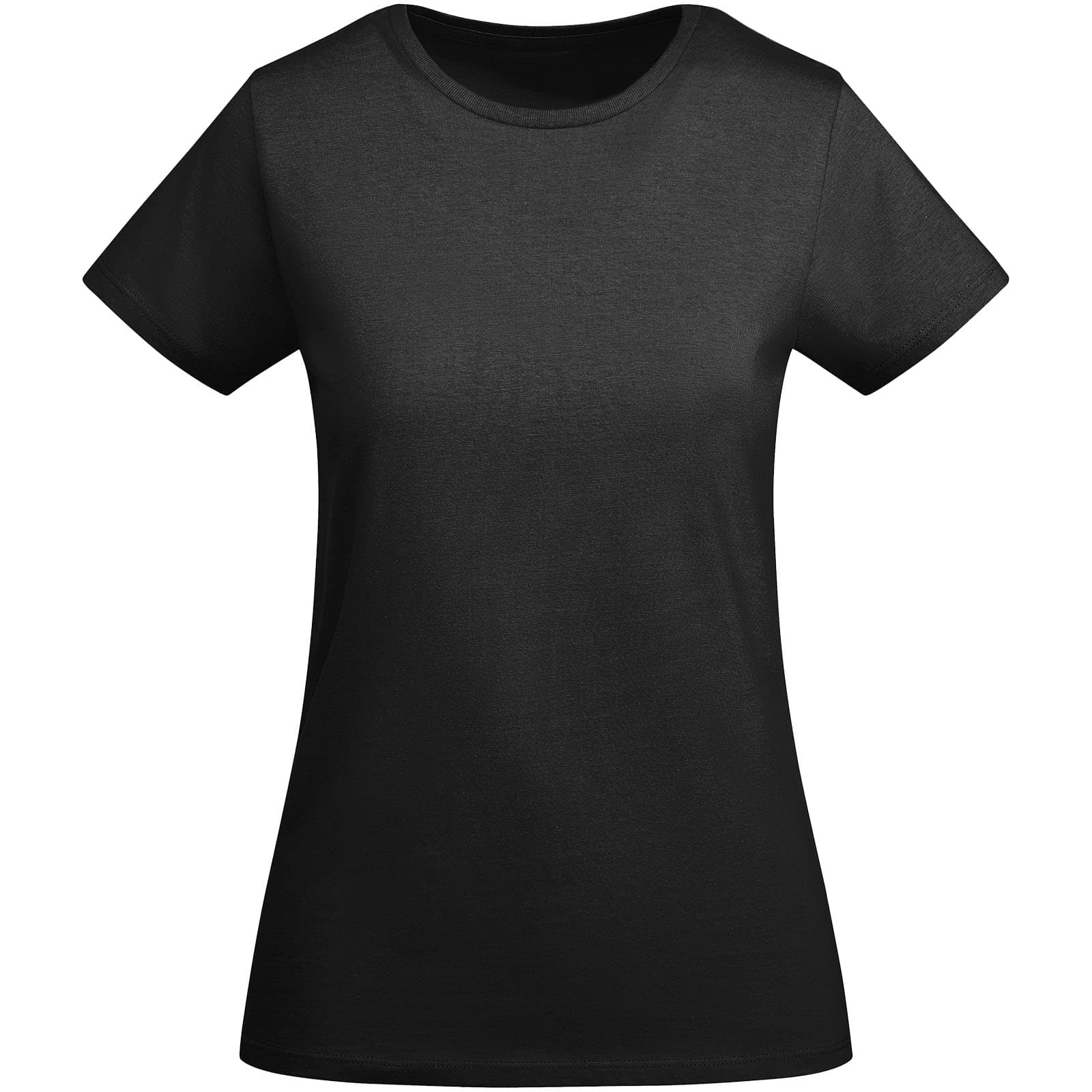 T-shirt de 175 g/m² Breda en coton organique à manches courtes pour femme coloris Noir