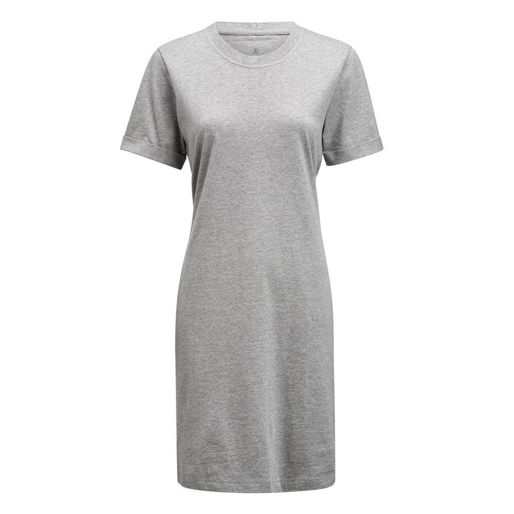 Robe T-shirt American Femme coloris Gris Mélange