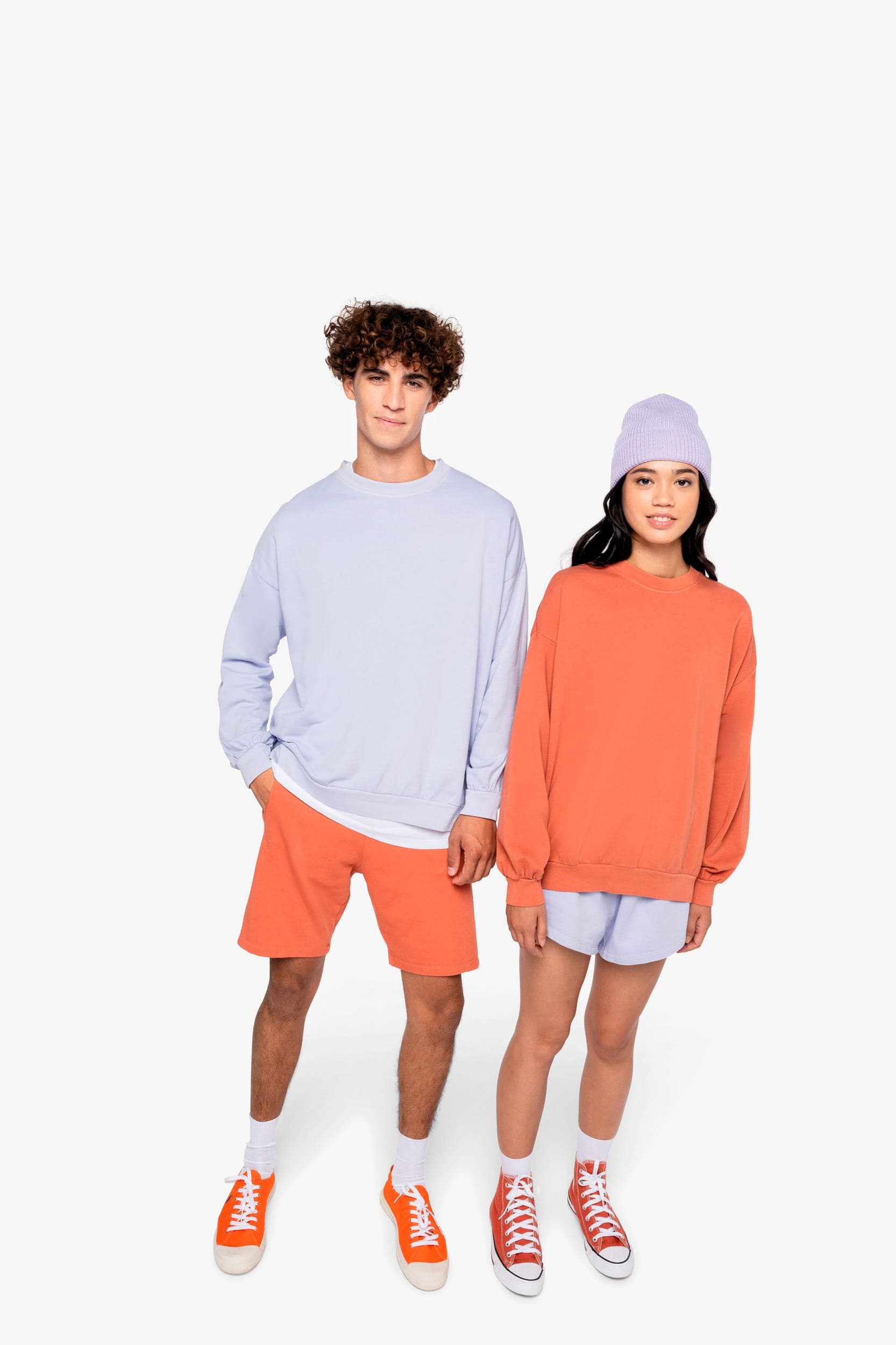 Short écoresponsable French Terry homme en situation