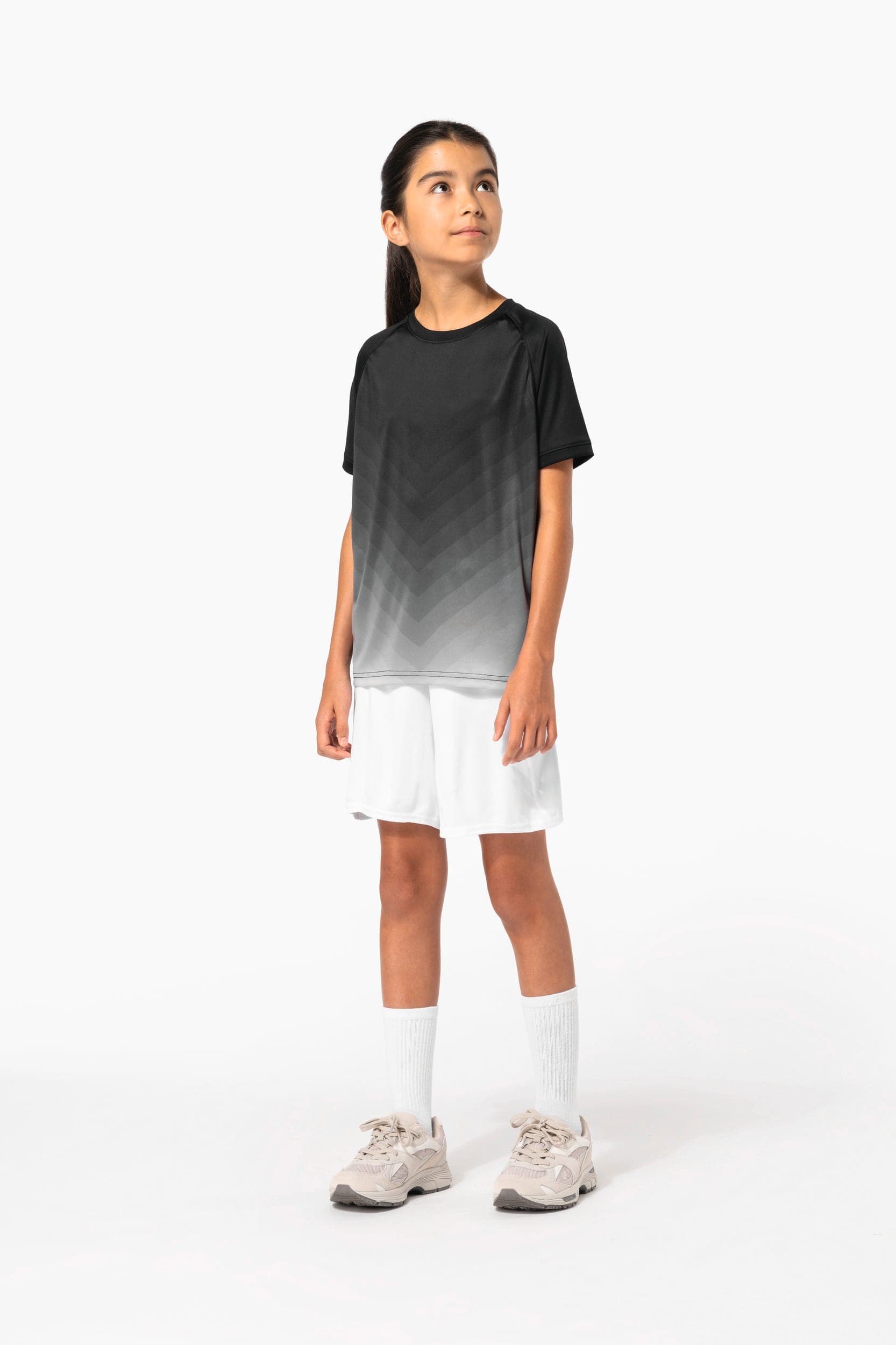 Maillot multisport polyester sublimé enfant en situation