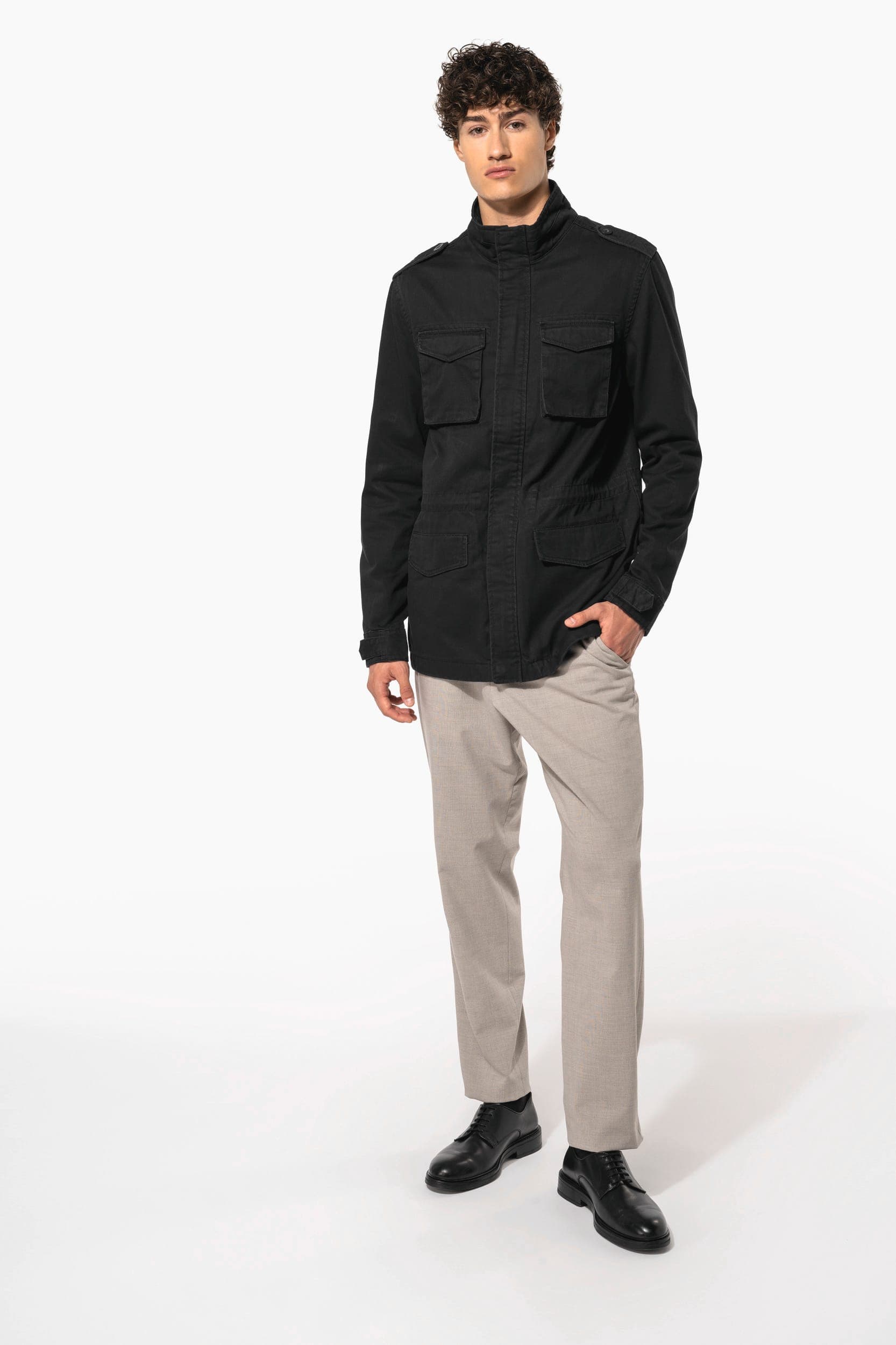 Veste safari homme en situation