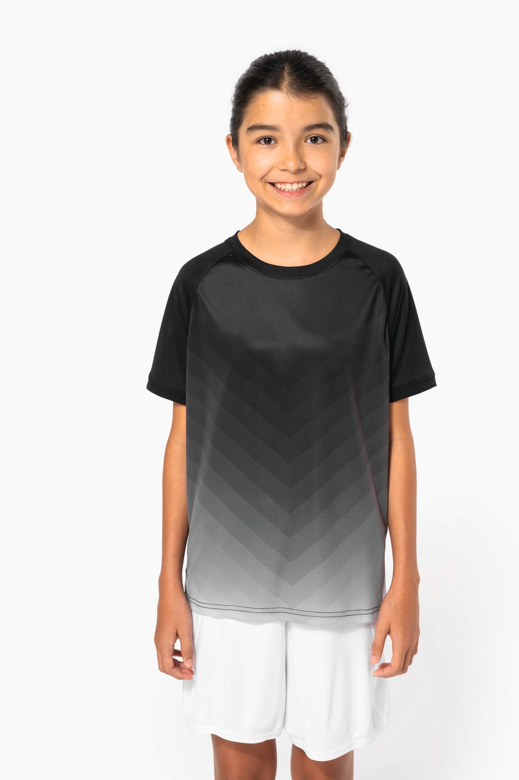 Maillot multisport polyester sublimé enfant en situation