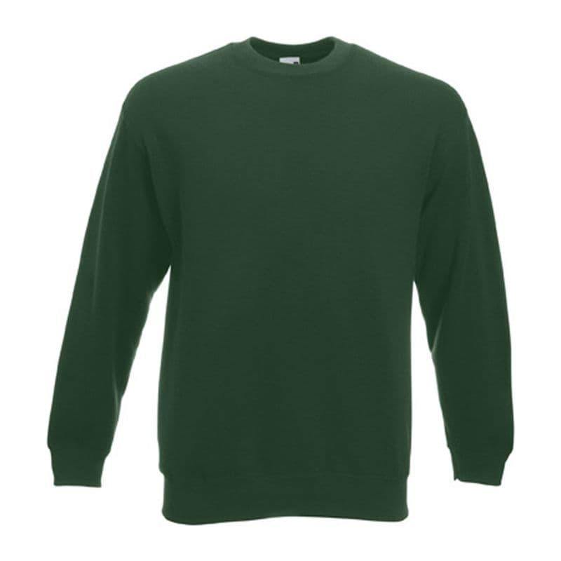 CLASSIC SET-IN SWEAT coloris Vert bouteille