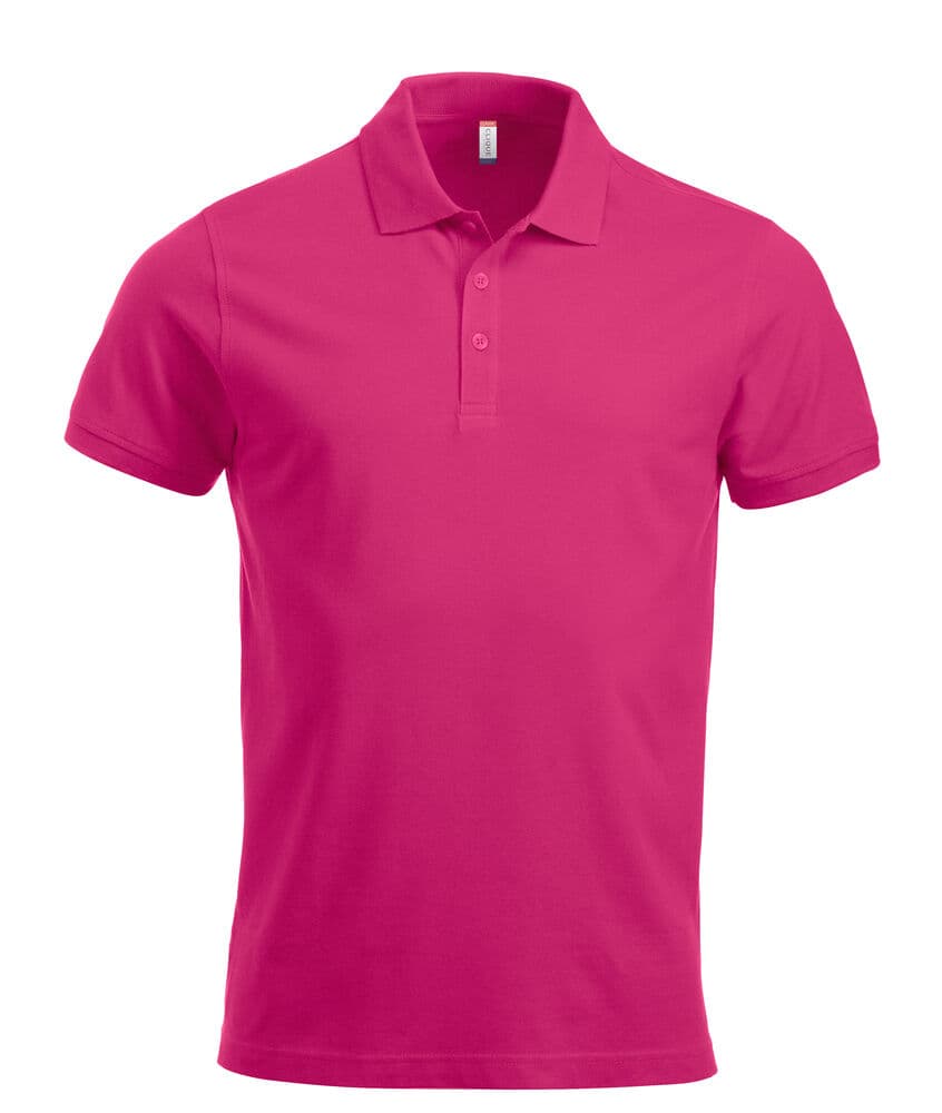 Clique Classic Lincoln S/S Polo coloris Vif cerise