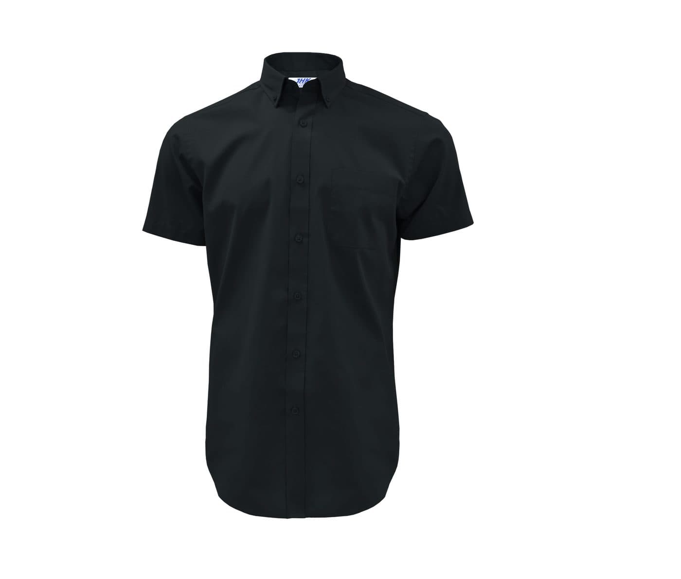 POPLIN SHORT SLEEVE SHIRT coloris Noir