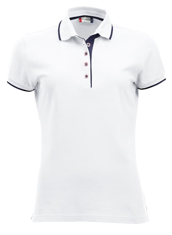 Clique Seattle Polo Women coloris Blanc