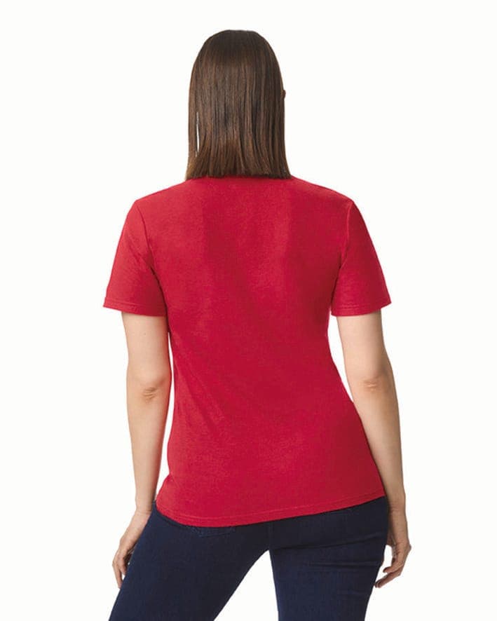 Polo Femme Softstyle Double Piqué en situation