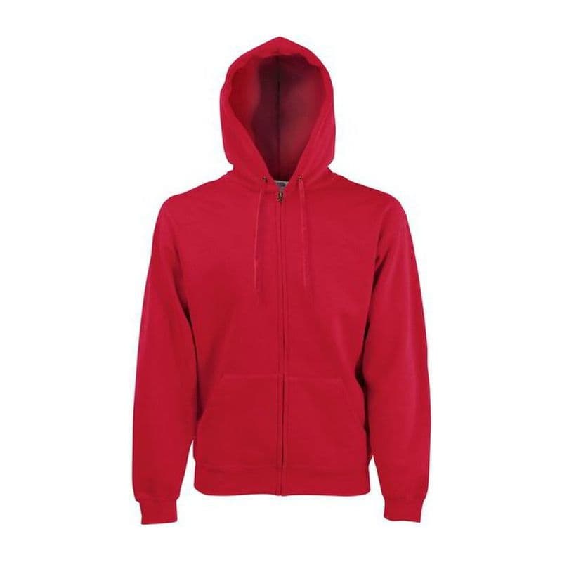 CLASSIC HOODED SWEAT JACKET coloris Rouge