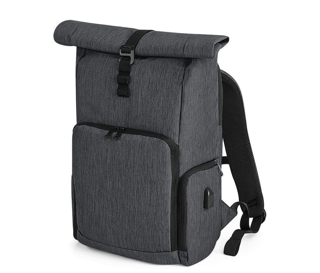 Q-TECH CHARGE ROLL-TOP BACKPACK coloris Gris granit