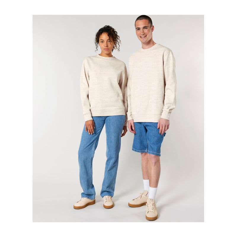 Changer 2.0 unisex sweatshirt coloris Gris chiné Eco