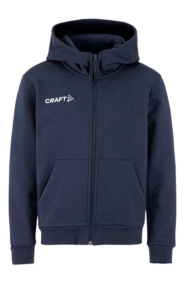 Craft Community 2.0 logo fz hoodie jr coloris Bleu marine