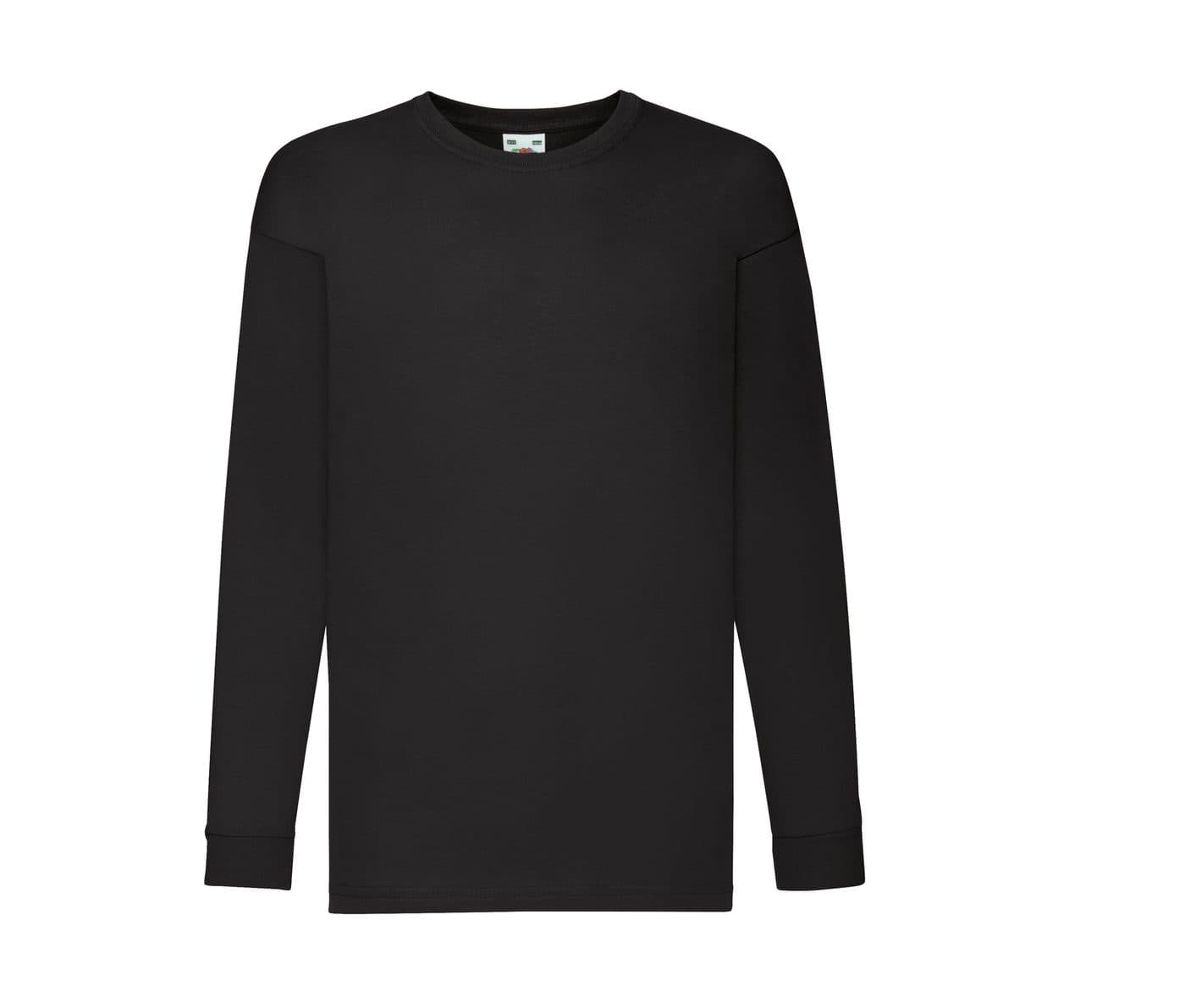 KIDS VALUEWEIGHT LONG SLEEVE T coloris Noir