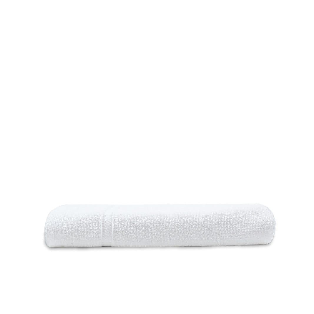 RECYCLED CLASSIC BATH TOWEL coloris Blanc neige
