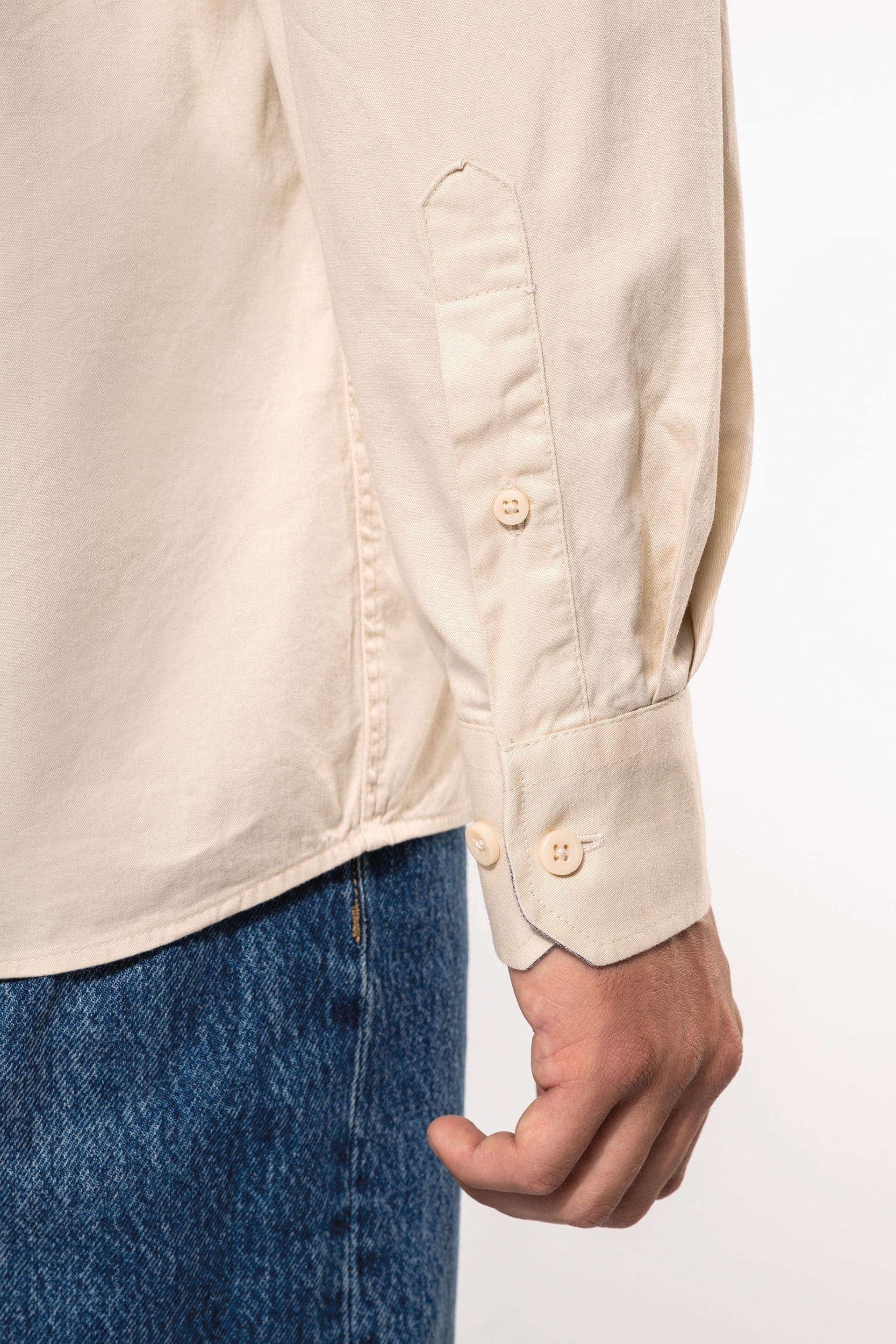 Chemise coton manches longues Nevada homme en situation