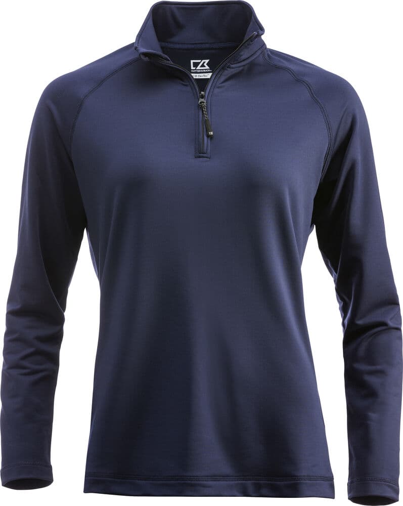 Polaire demi-zip Cutter & Buck Coos Bay femme coloris Marine foncé
