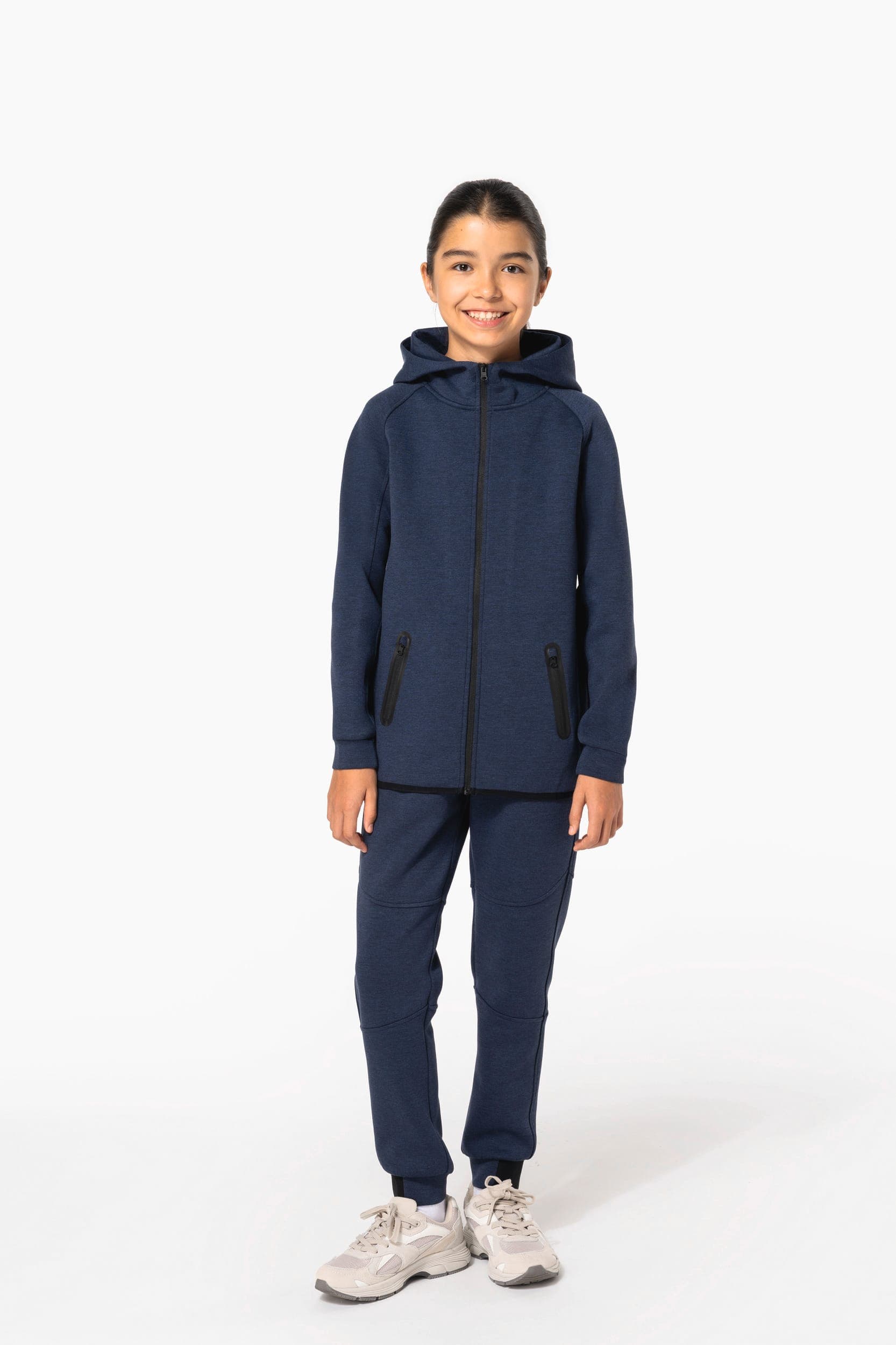 Veste à capuche performance enfant en situation