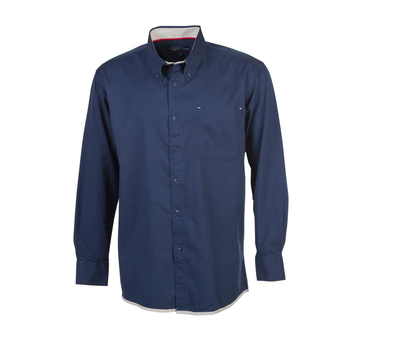 CHEMISE BRANDY coloris Marine / Beige