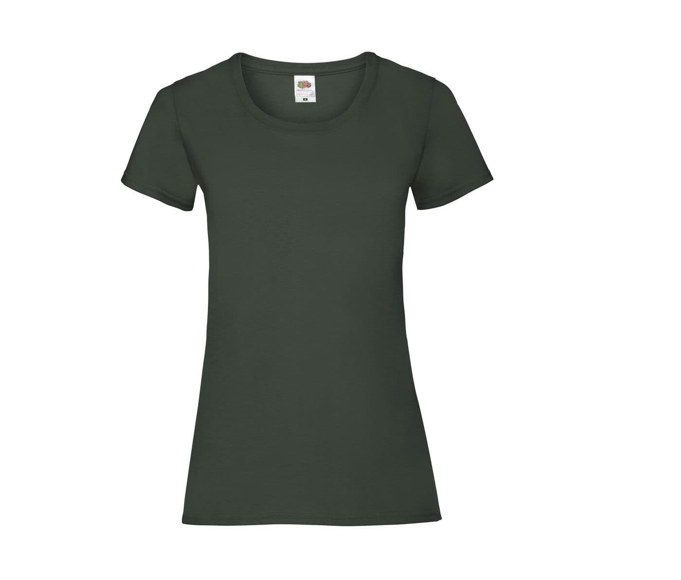 LADIES VALUEWEIGHT T coloris Vert bouteille