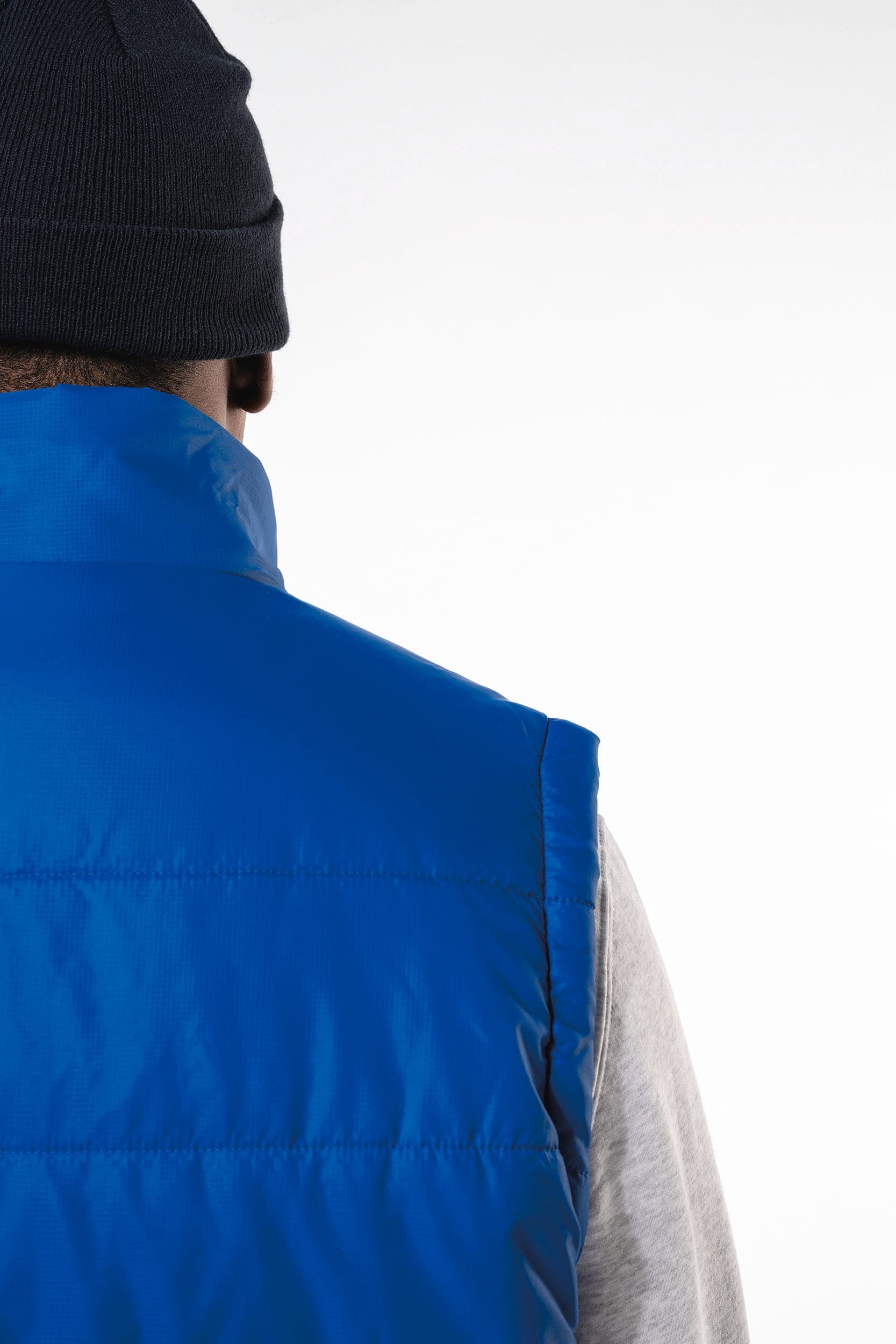 Bodywarmer matelassé unisexe en situation