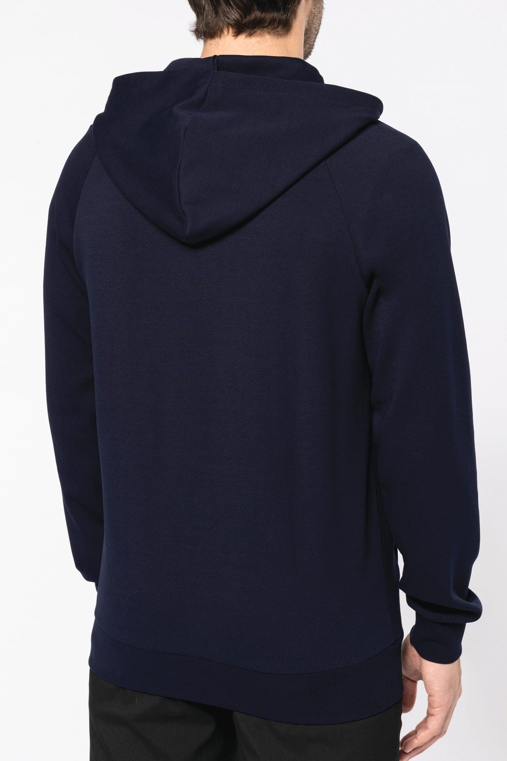 Veste zippée à capuche homme en situation