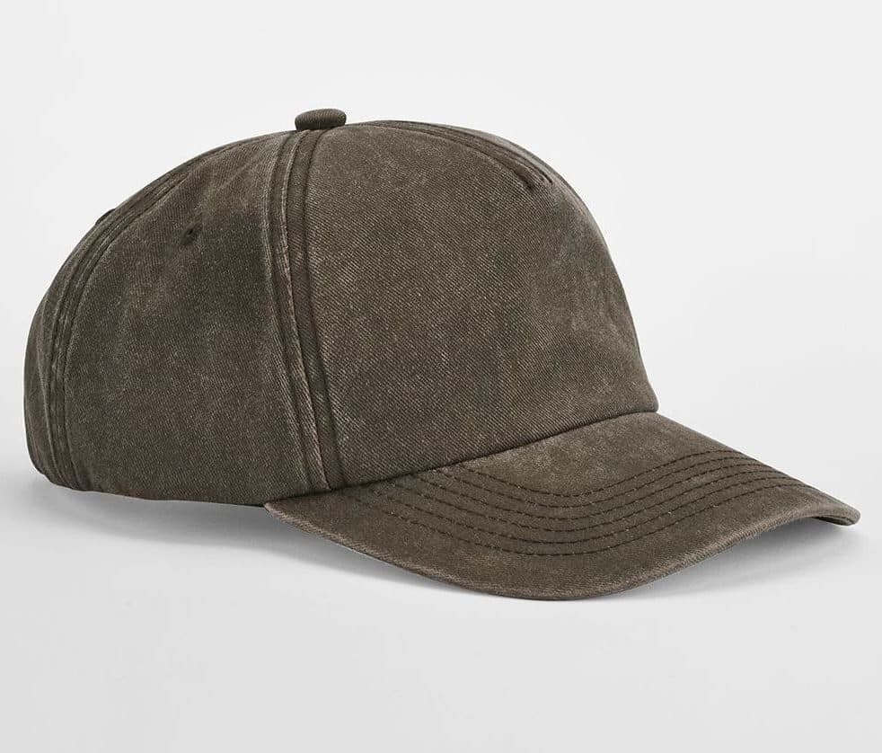 RELAXED 5 PANEL VINTAGE CAP coloris Marron vintage