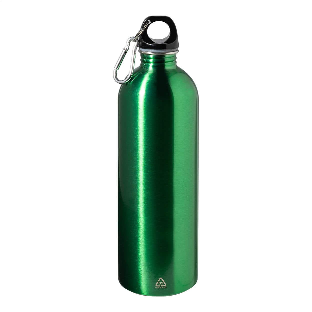 Bouteille en acier inoxydable recyclée coloris Vert