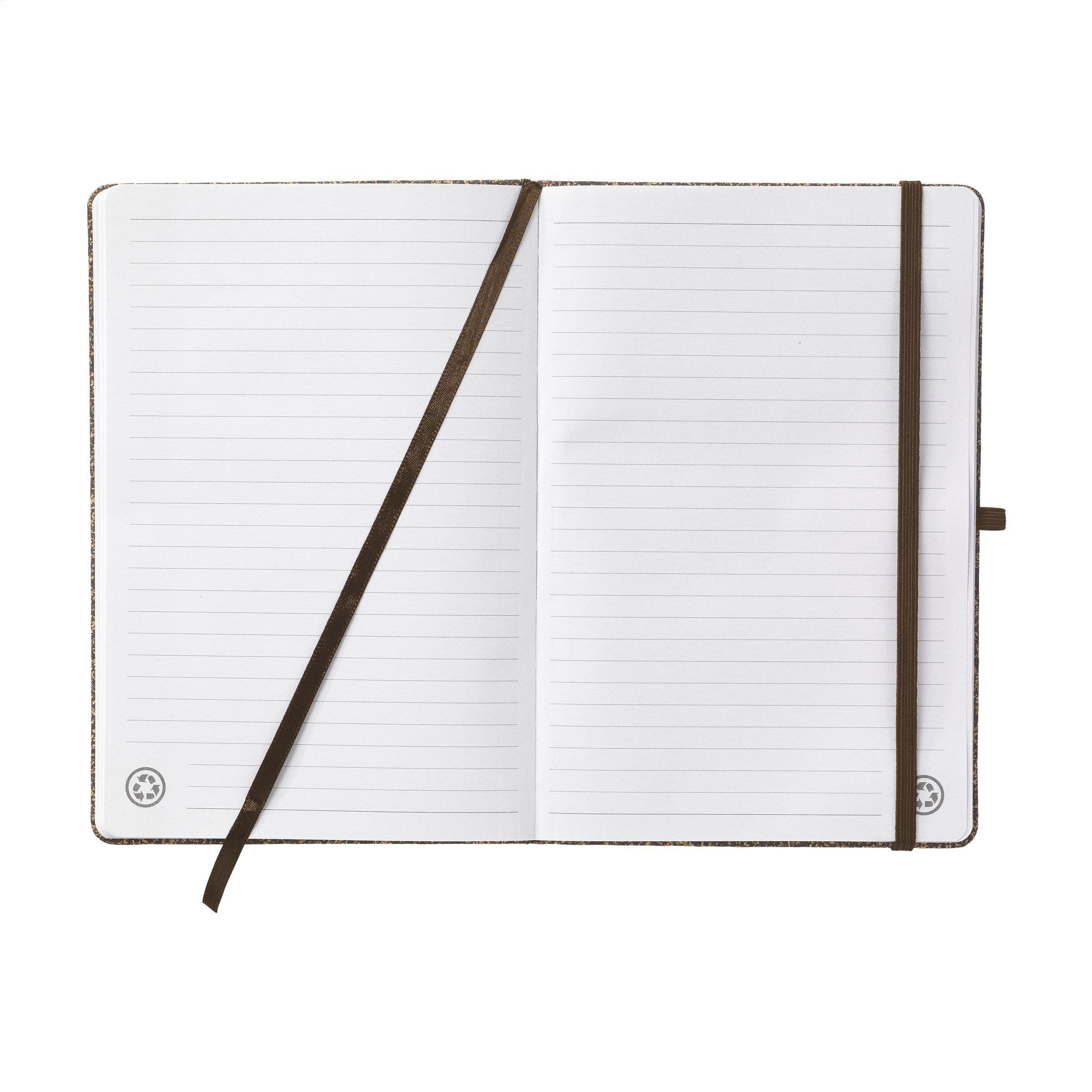 Carnet de notes CoffeeGround liège A5 en situation