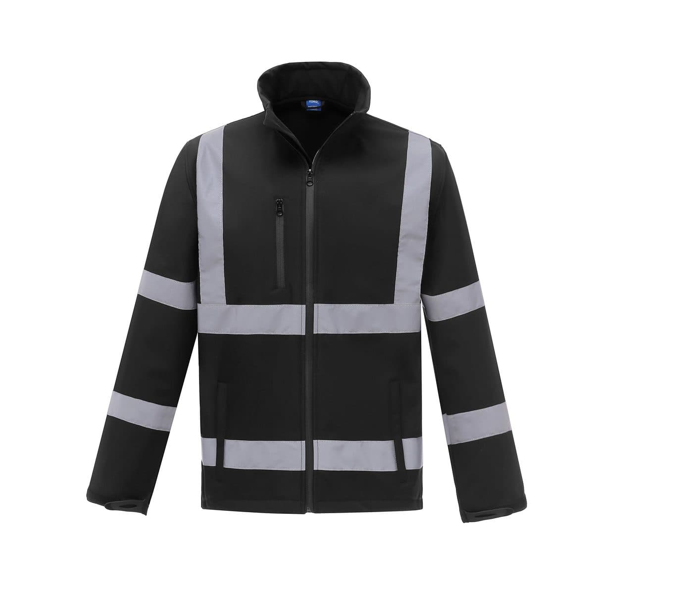 HI-VIS SOFTSHELL JACKET coloris Noir
