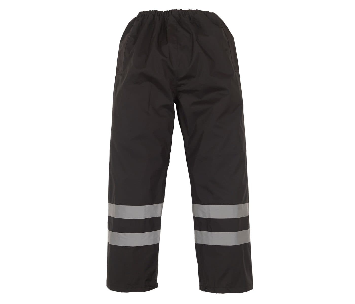 HI-VIS TWO-TONE WATERPROOF OVERTROUSERS coloris Noir