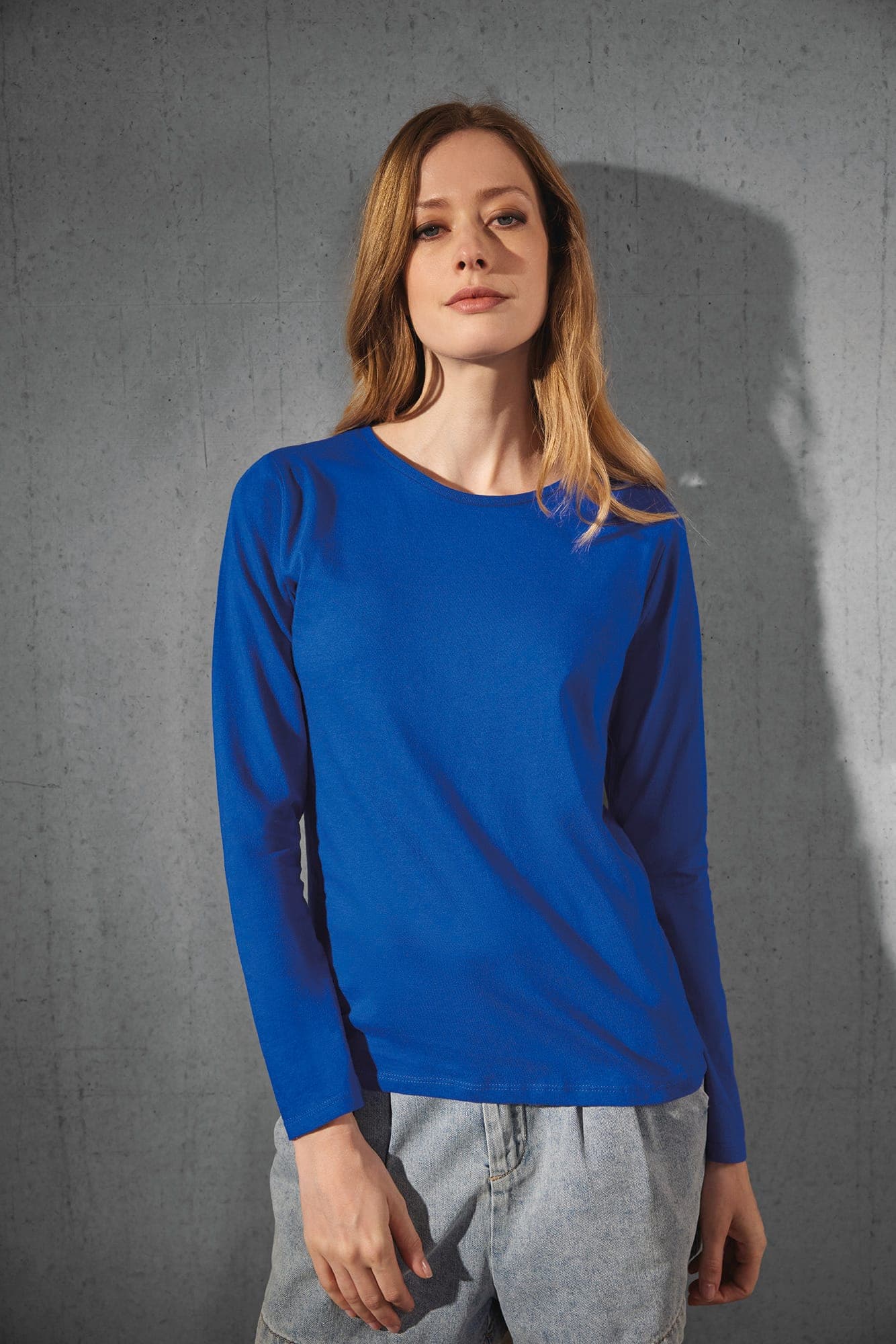 T-shirt manches longues femme #E150 en situation