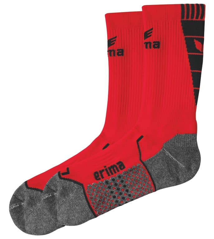 Chaussettes d'entraînement coloris Rouge / Noir