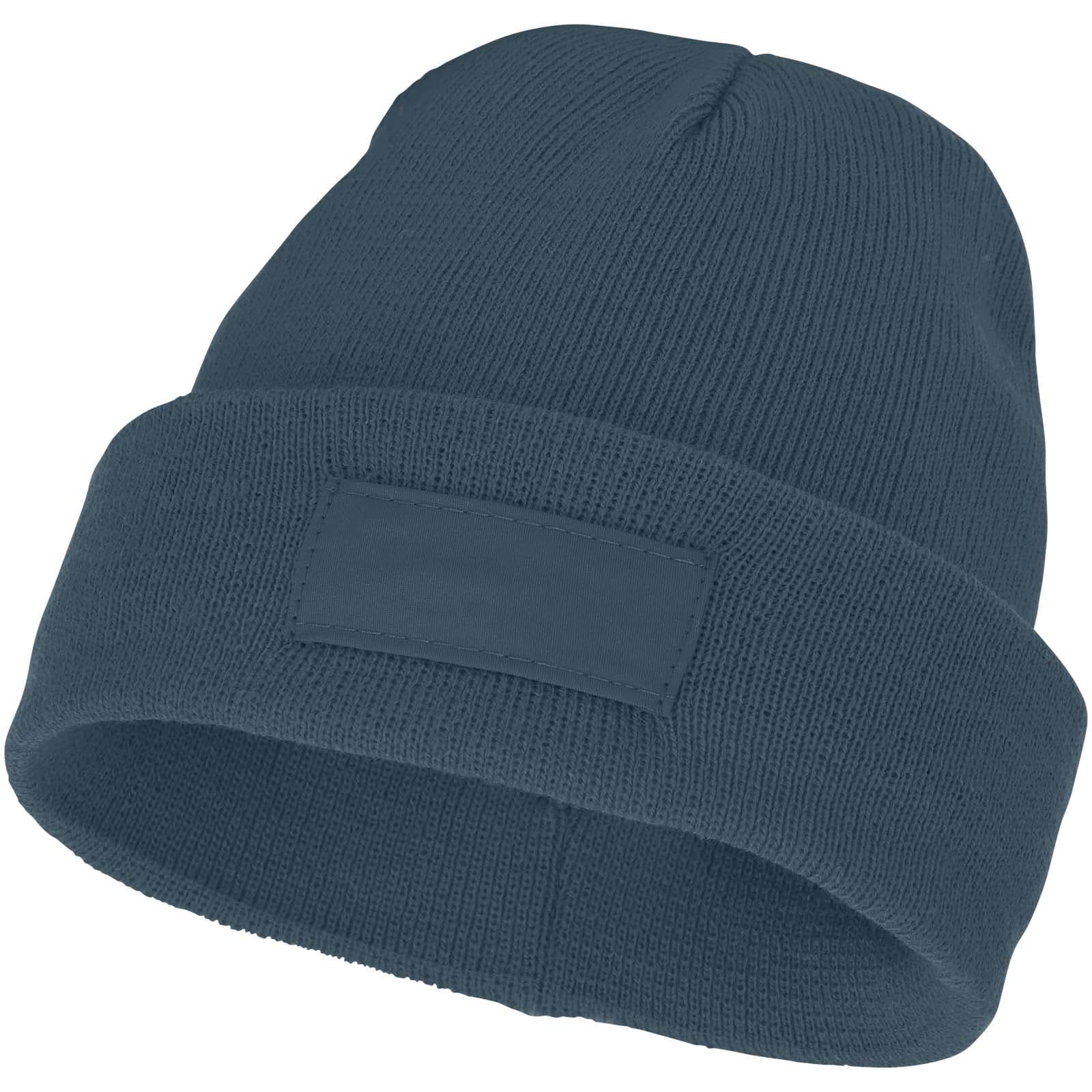 Bonnet avec patch Boreas coloris Bleu hale