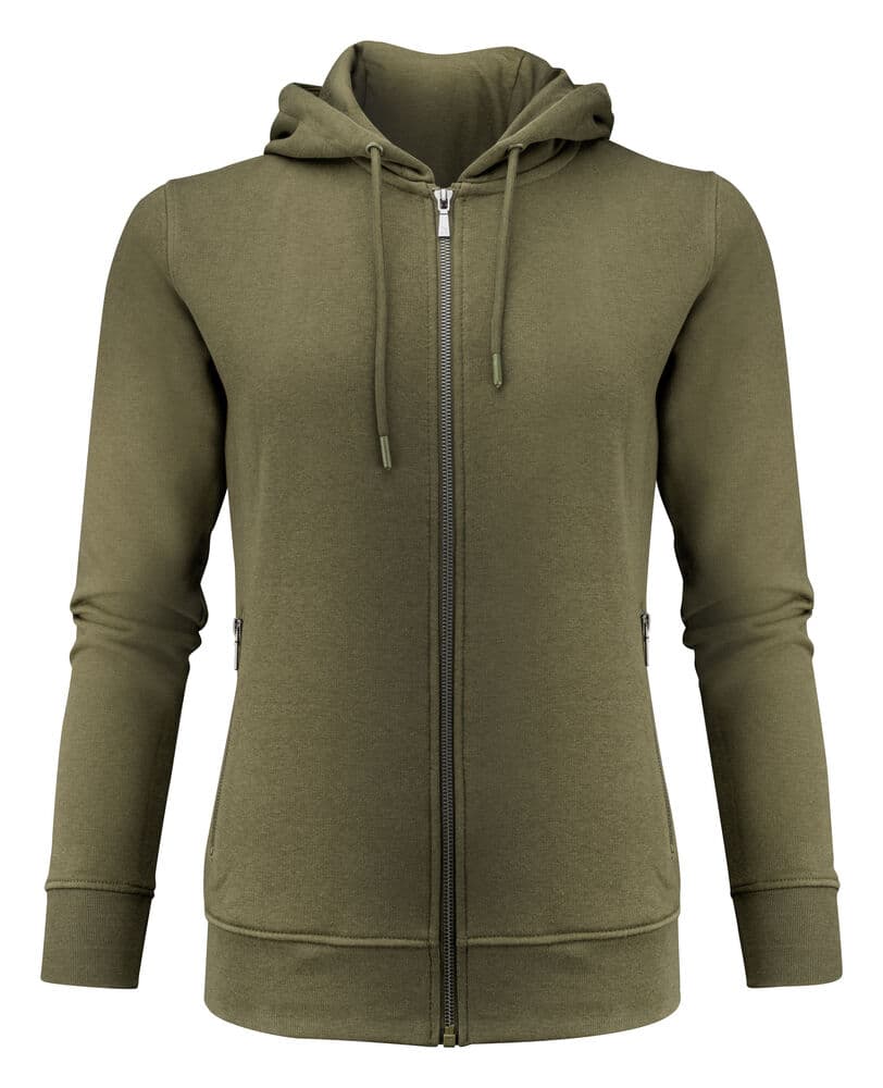 Westwood Heights  Hoodie Femme coloris Vert Mousse