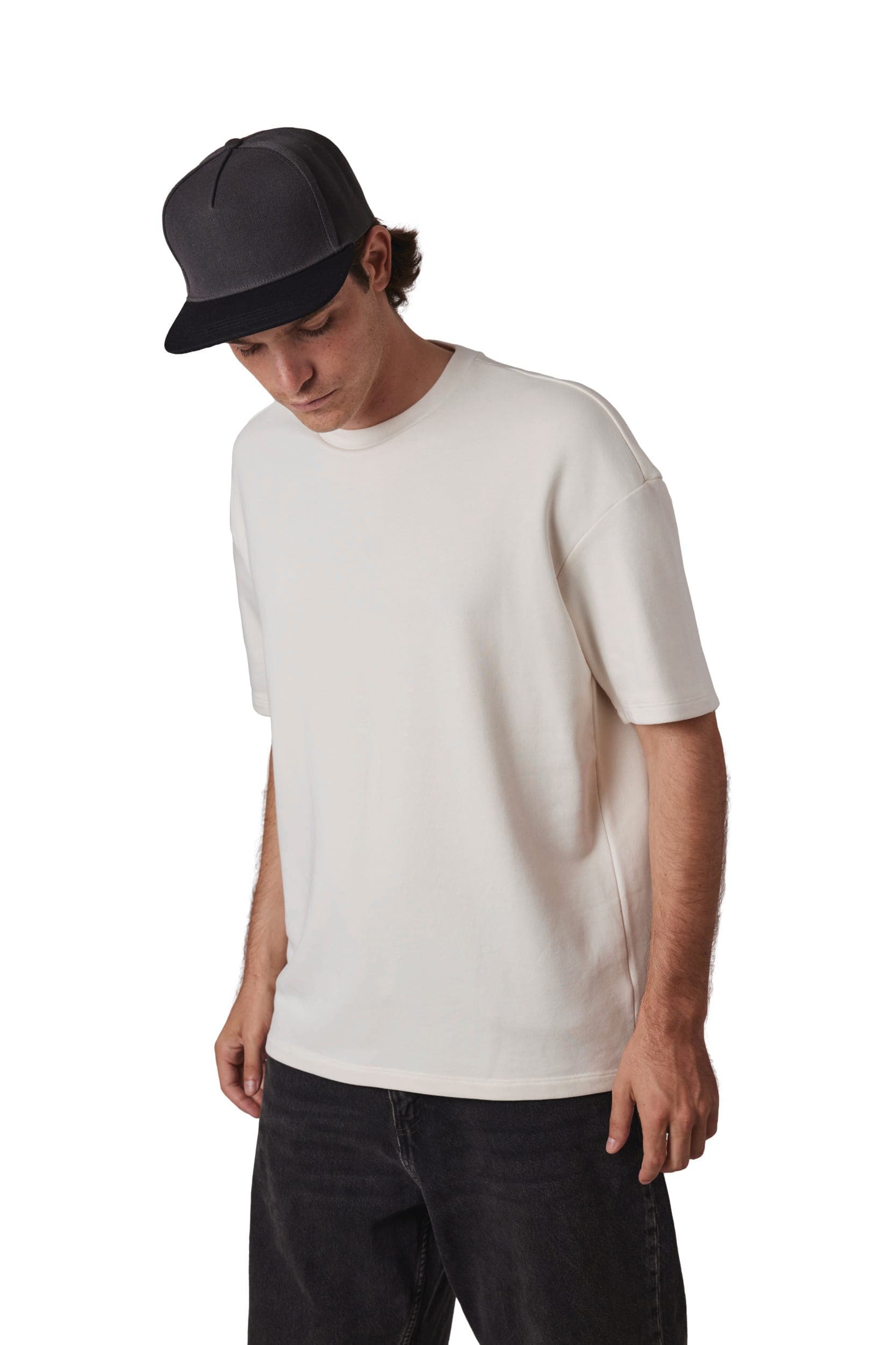 Casquette Snapback - 5 panneaux en situation