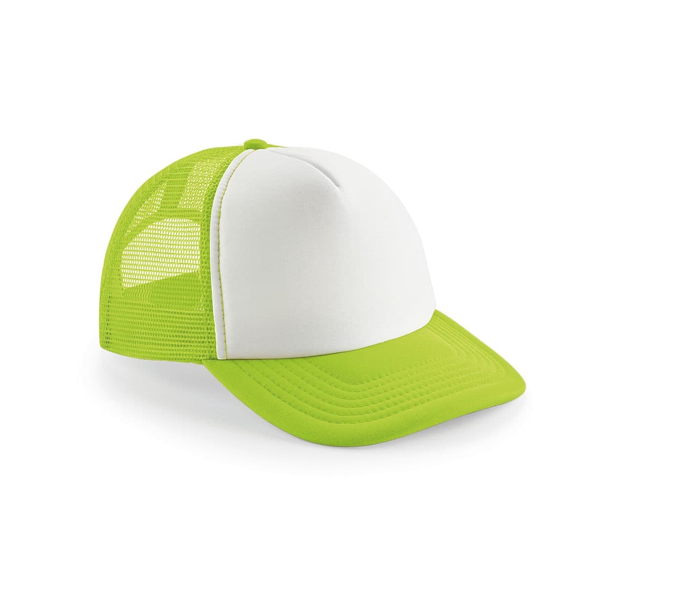 JUNIOR VINTAGE SNAPBACK TRUCKER coloris Vert citron / Blanc